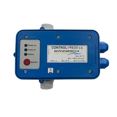 Presse de contrôle 24V CC 1" 1/4 Gianneschi