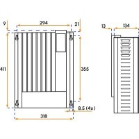 Convertisseur Mass Sine 24/2500  Mastervolt