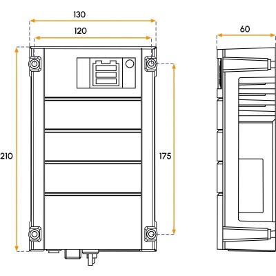 Convertisseur de batterie AC MASTER 24/300 IEC Mastervolt