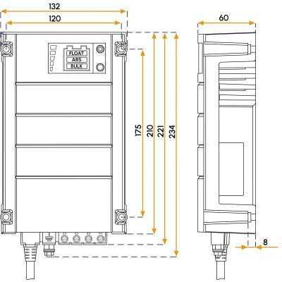 Зарядное устройство для аккумуляторов CHARGEMASTER 12/25-3 Mastervolt