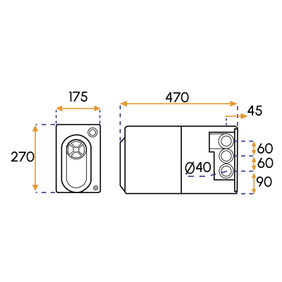 Sanisplit NK3 220V TECMA - Système eaux usées | Lyvio Marine
