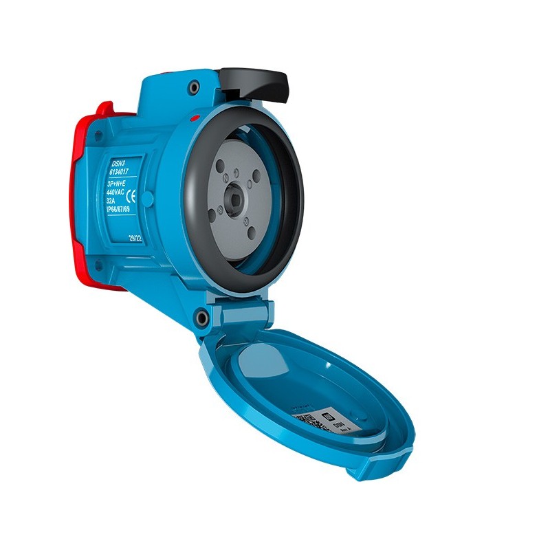 DSN3 Poly Blue Presa femmina 32A 250V | Marechal