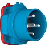 Разъем DSN6 Marechal 63 A 400 В 3P+T, штекер - IP67, трехфазный деконтактор