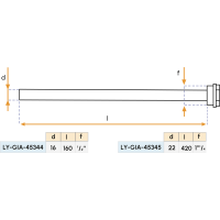 Anode sacrificielle 1''1/4 Gianneschi