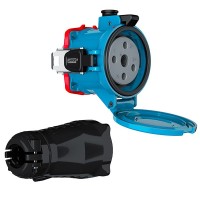 DS2 Presa femmina 250A 400V (3P+E) IP66/67 in metallo | Marechal Electrics