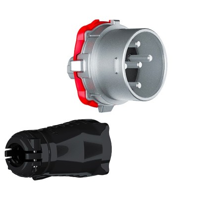 Spina maschio DS2 Marechal 250A 400V (3P+E) IP66/67 Metallo| Marechal Electric