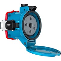 Presa femmina DS2 250A (3P+E) 440V Marechal Electric