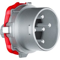 Connecteur male Marechal DS2 Metal 250A 440V 3P T Fiche pour socle Lyvio Antibes
