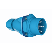 Spina maschio Marechal DSN3 32A 440V trifase con impugnatura Connettore nautico Lyvio Antibes