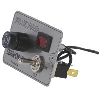 Tableau de commande Jabsco 3 positions - 12V/24V avec fusibles | Lyvio Marine