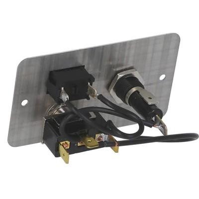 Jabsco 3-position control panel - 12V/24V with fuses | Lyvio Marine