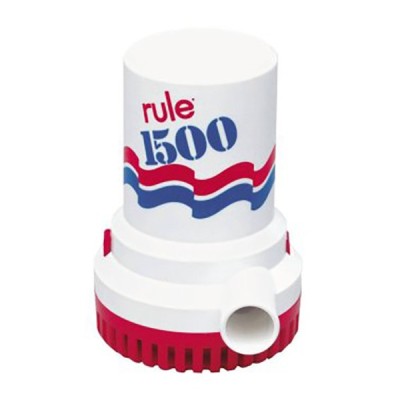 Pompe de cale Rule 1500 (12V) - 5600 L/h | Lyvio Marine