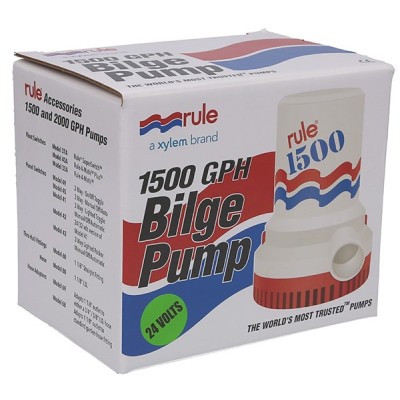 Rule 1500 Bilge Pump (24V) - 5600 L/h | Lyvio Marine