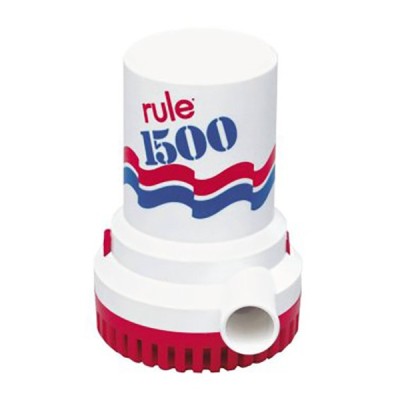 Pompa di sentina Rule 1500 (24 V) - 5600 L/h | Lyvio Marine