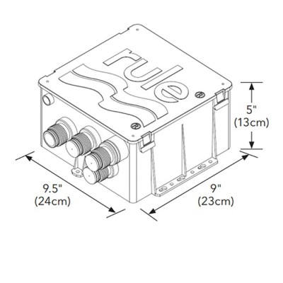 Система слива для душа Rule 98B 24V - 3028 л/ч | Lyvio Marine