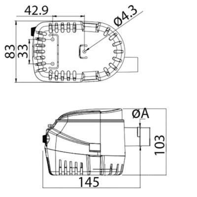 Pompa automatica Europump II G750 (24V) - Osculati | Livio Marino