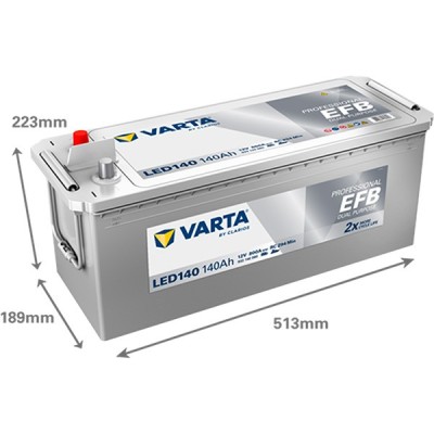 Batteria EFB LED 140 12V 800A | VARTA