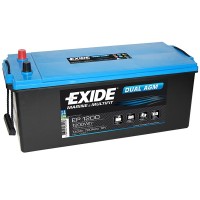 Двухбатарейный морской аккумулятор AGM EP1200 – 12 В 140 Ач 700 А – EXIDE