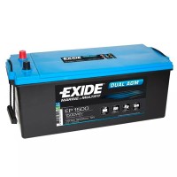 Batteria Exide Dual AGM EP1500 e EP2100 12V 180Ah e 240Ah Alta prestazione Lyvio Antibes