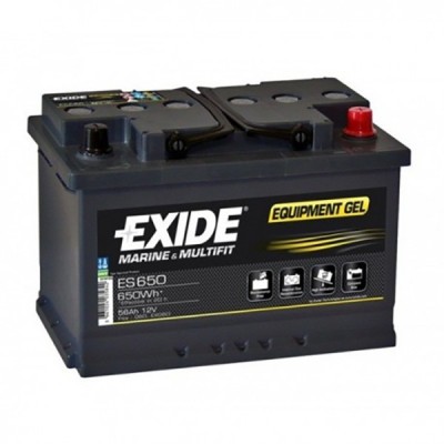 EXIDE ES650 GEL 56Ah 650Wh battery | Compact Marine Service