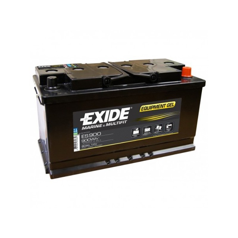 Аккумулятор EXIDE ES900 GEL 80 Ач 900 Вт·ч | Глубокий разряд