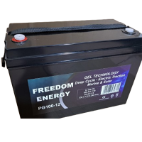 Batteria Freedom Energy PG100-12 GEL 100Ah | Per uso nautico