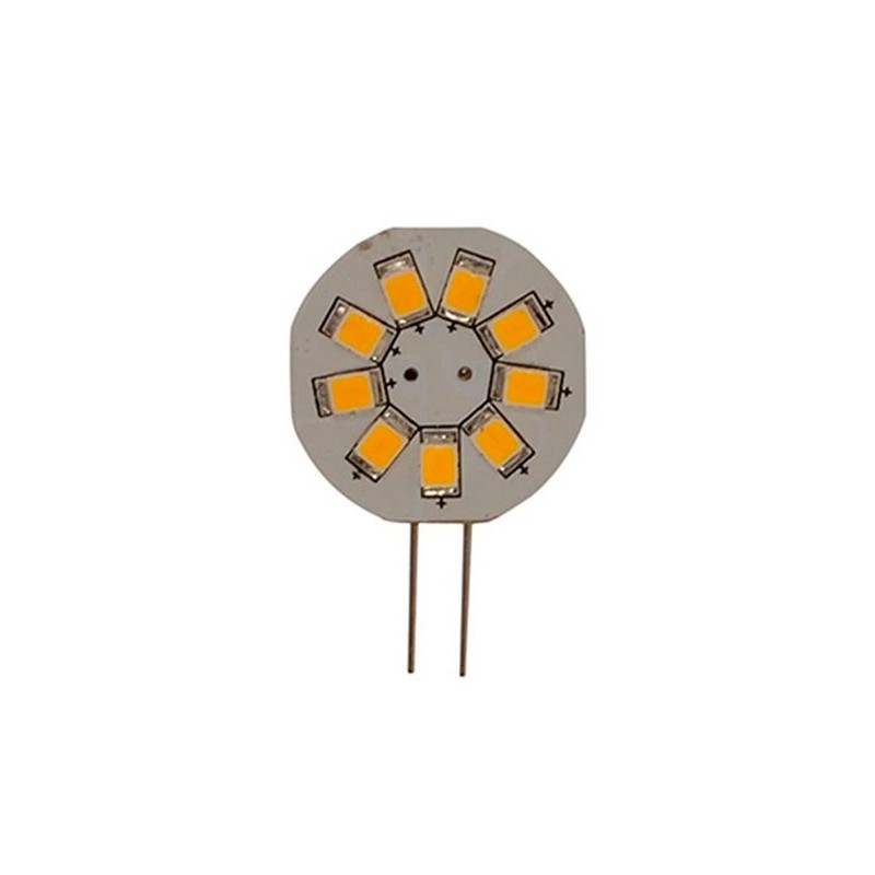 Lampadina LED Dixplay G4 8V-35V Bianco freddo - Connettore orizzontale