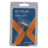 Lampadina LED Dixplay G4 8V-35V Bianco freddo - Connettore verticale