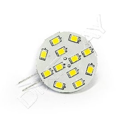 Lampadina LED Dixplay G4 8V-35V Bianco caldo - Connettore verticale
