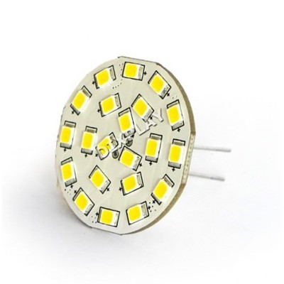 Ampoule LED G4 Dixplay 8V-35V Blanc Chaud - Connecteur Vertical