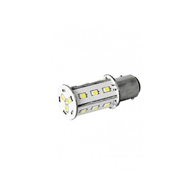 Ampoule LED BAY15D Dixplay 8V-35V Blanc Chaud 2,5W