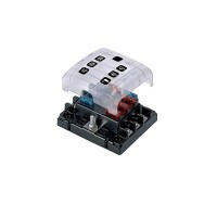 Boitier porte fusibles BEP ATC ATO 6 circuits avec bornes a vis Distribution electrique bateau Lyvio Antibes