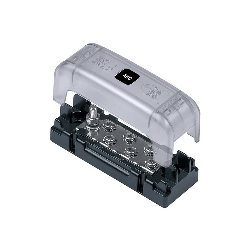 Barrette de connexion négative BEP 6 voies ATC Bornier de masse compact pour bateaux Lyvio Antibes