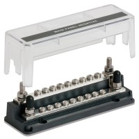 Sbarra collettrice BEP Z Bar Pro Installer 200A con 4 perni 6mm e 18 viti Distribuzione elettrica nautica Lyvio Antibes