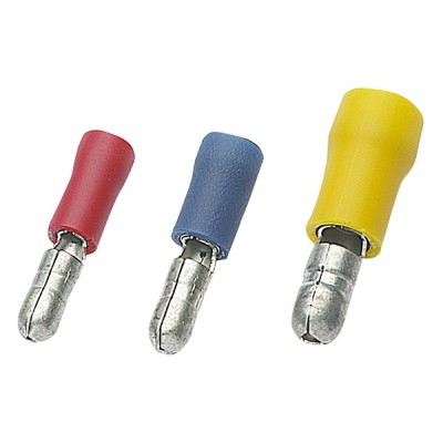 Cosse mâle cylindrique préisolée en PVC | Lyvio Marine