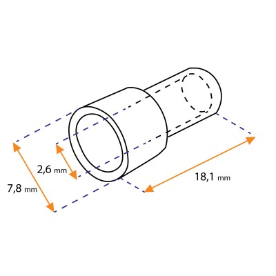 Nylon Closed-End Wire Connector Crimp Cap - Lyvio Marine