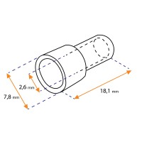 Nylon Closed-End Wire Connector Crimp Cap - Lyvio Marine